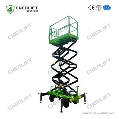 9000mm Height Mobile Hydraulic Lift Platform For Cleaning