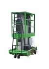 Platform Height Max 10m Double Mast Aluminum Vertical Lift Loading Capacity 200kg with Extension Platform