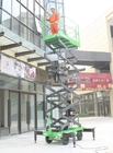 12 Meters Mobile Scissor Lift 1000Kg Loading Capacity For Working At Height