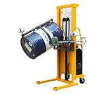 Gripper Type 1.6m Lifting Height And 500Kg Load Electric Drum Lift Manual Rotating with Electronic Balance