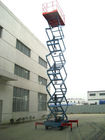 Portable Motorized Aerial Working Mobile Scissor Lift Platform 14 Meters Height