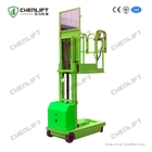 2.7 - 4.5m Self Propelled Electric Order Picker Machine Use In Warehouse