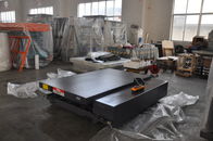 Work Shop Applied Guide Rail Moving Cargo Lift Table with 2000Kg Loading and Controled by Electricity