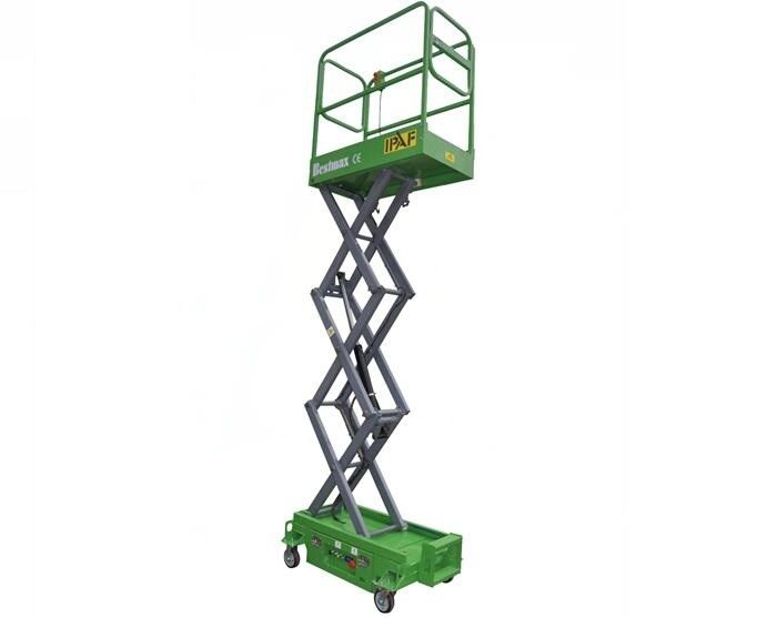 Small Size Mini Mobile Scissor Lift 3 Meters Height For Cleaning