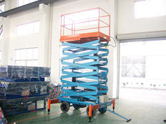 Vertical Electric Telescopic Hydraulic Scissor Lifts for Theatre , Hospital , Library
