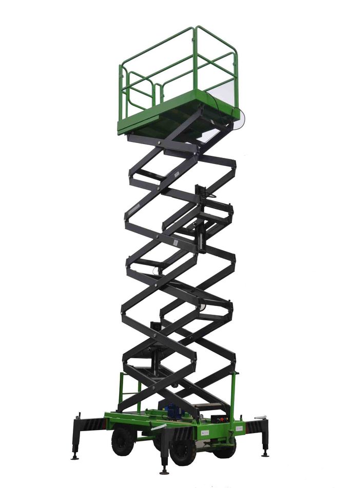 7.5 Meters Manual Pushing Mobile Scissor Lift XLift Platform 500Kg In