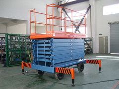 10 Meters Extension Mobile hydraulic manlift with 450Kg Loading Capacity