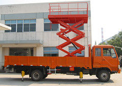 6M Truck Mounted Scissor Lift With Extension Platform