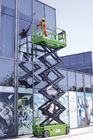 Lift capacity 320kg Self Propelled Scissor lift platform for max 12m working height