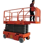 100kg Load Aerial Mobile Scissor Lift 1800mm Elevated Work Platform