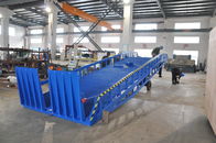 8000Kg Capacity Container Loading Portable Dock Ramp Manual Hydraulic Power