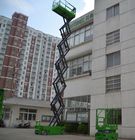 13.8 Meters Electric Elevated Self Propelled Scissor Lift with Extension Platform 320kg