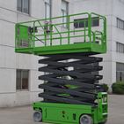 Electrical Self Propelled Scissor Lift 12m Elevated Work Platform MEWP For Warehouse