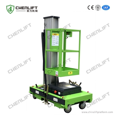 6 Meters Height Mobile Aluminum Aerial Work Platform 130Kg with Loading Capacity