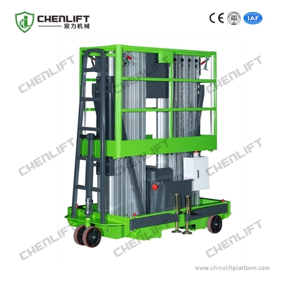 Double Mast Towing Hydraulic Lift Platform 10 Meters