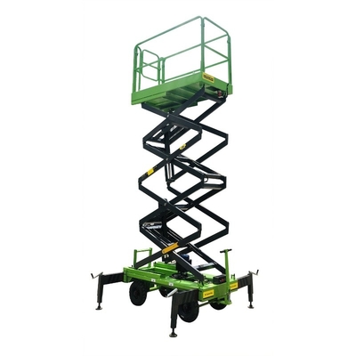 12M Mobile Scissor Lift With Pulling Device