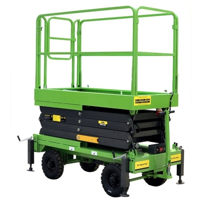 12M Mobile Scissor Lift With Pulling Device