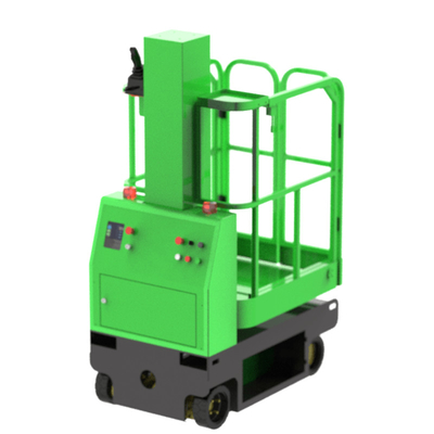 1.3KW Self Propelled Vertical Boom Loading Capacity 340kg With Extension Platform