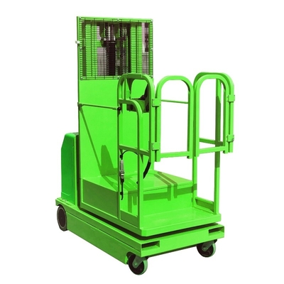 Electric Order Picker Warehouse Picking Up Equipment