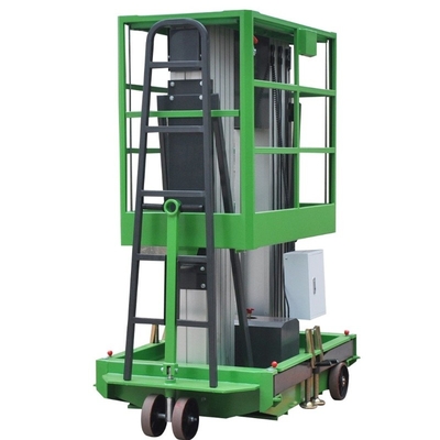 Double Mast Mobile Vertical Lifting Platform Aerial Work Platform