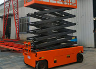 Electric hydraulic lift platform with extension table 10m self propelled scissor lift 320kg
