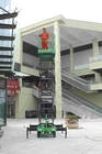 16 Meters AC DC Power Supply Mobile Scissor Lift For Painting , Cleaning