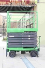 14M Small Electric Scissor Lift With Motorized Device Loading Capacity At 450Kg