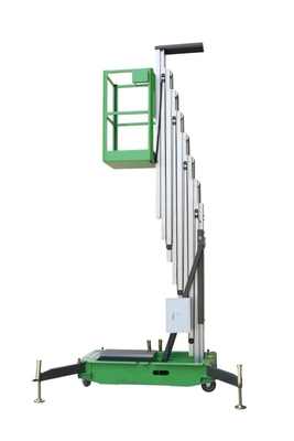 125Kg Loading Capacity Aluminum Aerial Work Platform with 8m Lifting Height