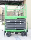 12 Meters Mobile Scissor Lift 1000Kg Loading Capacity For Working At Height