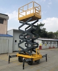 1000Kg Mobile Scissor Lift 6m Hydraulic Lift Platform Man Lift For Aerial Work
