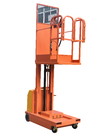 Long Life Small Aerial Electric Order Picker Warehouse Picking Up Equipment