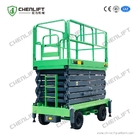 11m Platform Height Mobile Scissor Lift 500Kg With Good Stability
