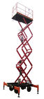 6 Meters Mobile Scissor Lift Hydraulic Lifting Equipment with Extension Platform 450Kg Loading Capacity