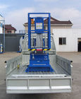 8m Platform Height 130KG Loading Capacity Aerial Work Platform For Railway Stations / Workshops