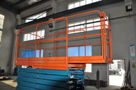 9m Hydraulic Scissor Lift With Motorized Device Electric Lifting Table 450kg Loading Capacity