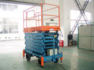 Motorized Scissor Lift with Loading Capacity 300Kg and 3M Lifting Height with Extension