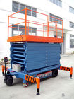 Electrical Hydraulic Mobile Scissor Lift for Work Shop , Theatre , Hospital