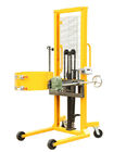 Simple and labor-saving forklift drum lifter , fast lifting speed vertical drum lifter