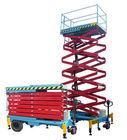 24V Cleaning Painting Extension Aluminum Alloy Small Scissor Lift for Theatre