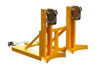 720Kg Load Stable Structure Forklift Drum Lifter For Two Drums Once
