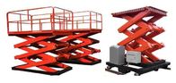 8M Lifting Height Customized Stationary Scissor Lift Platforms 4000Kg Loading Capacity