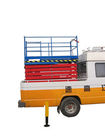 9 Meters Platform Height Truck Mounted Scissor Lift with 500kg Load Capacity