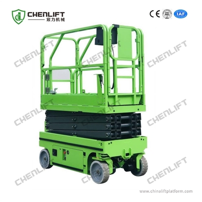 MX300S 3m 240kg Load Mini Model Self Propelled Scissor Lift With Hydraulic Turning Wheel