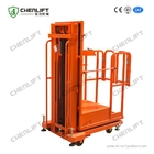 SEP Model 2.7m 3.3m 4m 4.5m Semi Electric Order Picker Platform Safe And Reliable