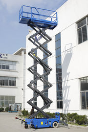 12M Mobile Scissor Lift With Pulling Device