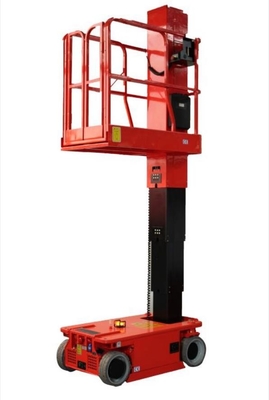 1.3KW Self Propelled Vertical Boom Loading Capacity 340kg With Extension Platform