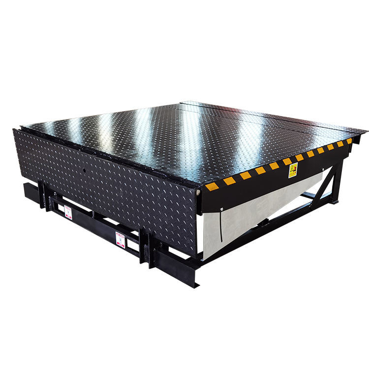 6000Kg Stationary Container Loading Dock Ramp , Adjustable Hydraulic Dock Levelers