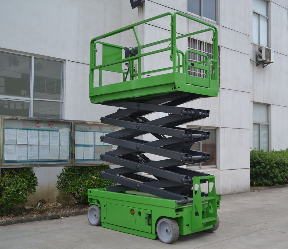 Factory Sale Electric Self Propelled Scissor Lift Table 10m Platform Height 320kg Loading capacity