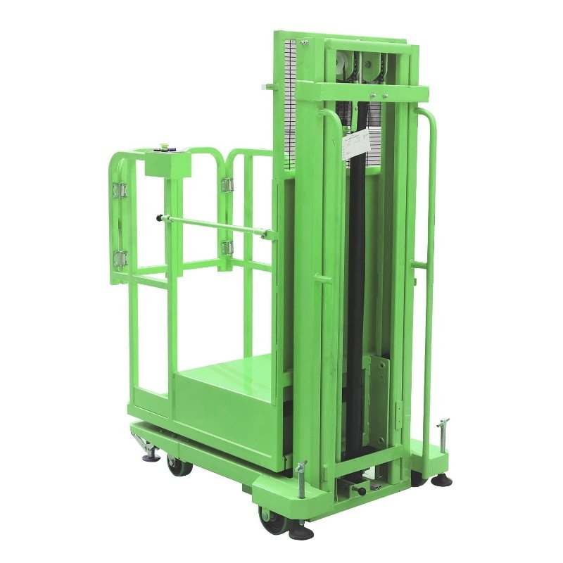 Sep Model Semi Electric Order Picker Manual Pushing With 4.5m Platform Height