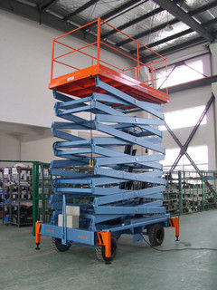 Vertical hydraulic elevating platform , Hospital telescopic electric scissor lift